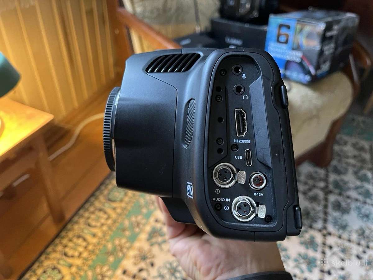 Blackmagic Pocket Cinema Camera 6k Pro Bmpcc6k Pro - nuotraukos Nr. 2