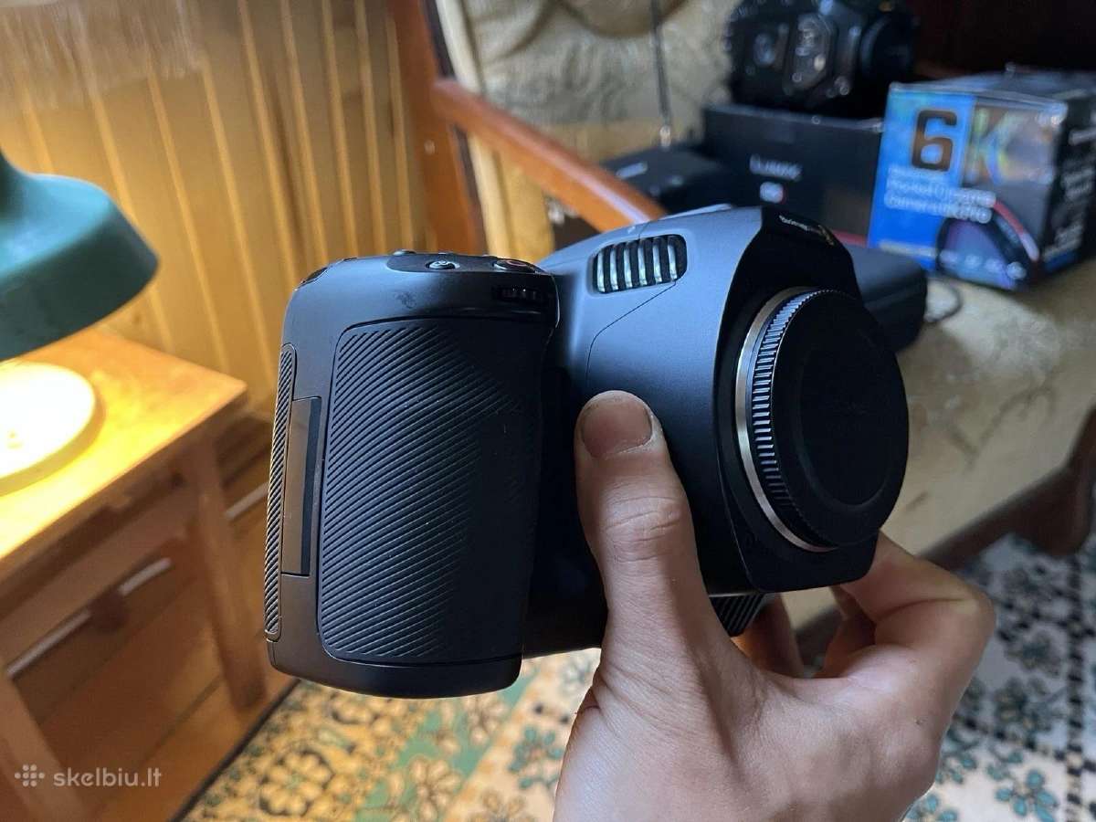 Blackmagic Pocket Cinema Camera 6k Pro Bmpcc6k Pro - nuotraukos Nr. 4