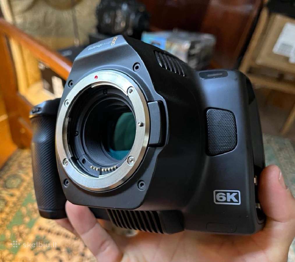 Blackmagic Pocket Cinema Camera 6k Pro Bmpcc6k Pro - nuotraukos Nr. 8