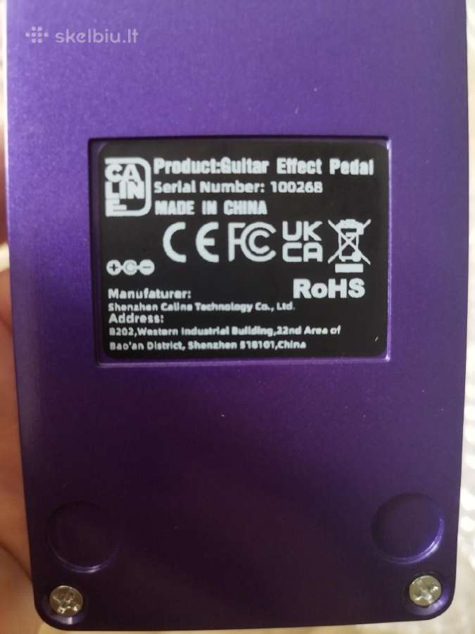 Caline Cp-511 Enchanted Tone Overdrive pedalas - nuotraukos Nr. 3
