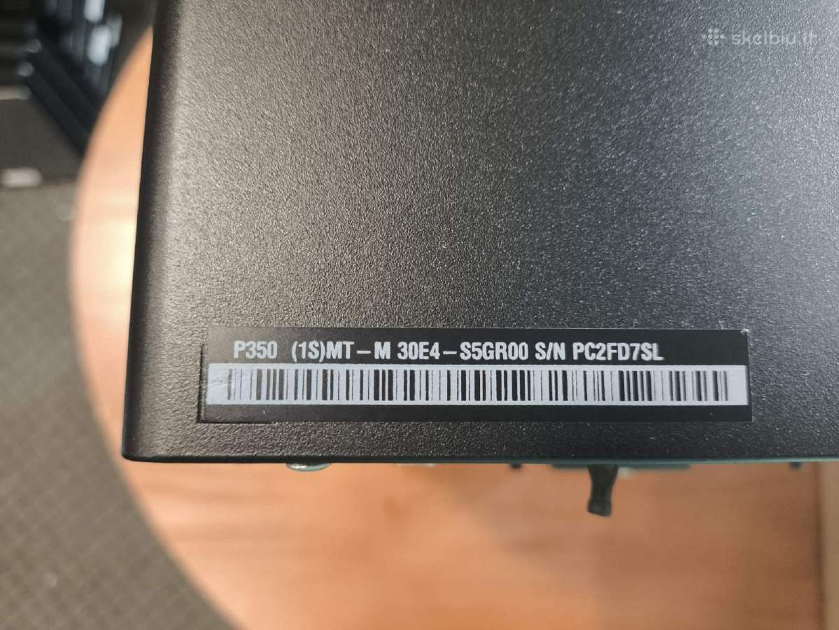 Thinkstation i7-10700 64gb 512gb 700w Psu - nuotraukos Nr. 3