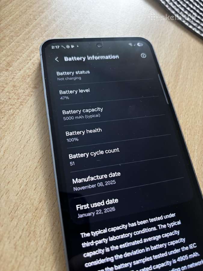 Samsung S25 fe - nuotraukos Nr. 3