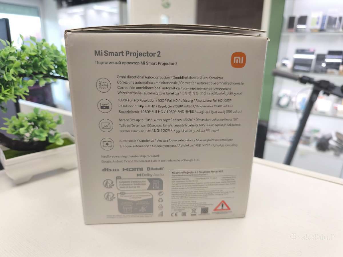 Kaip naujas Xiaomi Smart Projector 2 su Garantija - nuotraukos Nr. 2