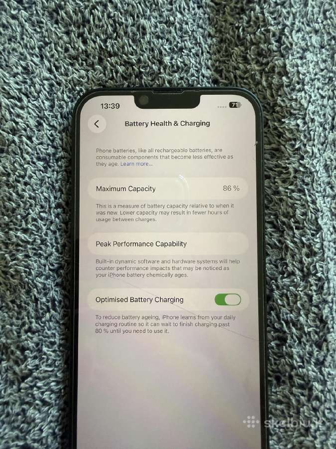 iPhone 14 Plus 128 GB 86% - nuotraukos Nr. 6