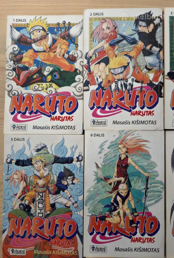 Naruto Manga 1-12 - nuotraukos Nr. 2