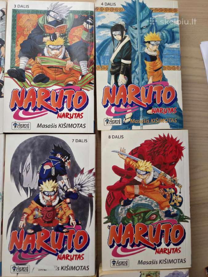Naruto Manga 1-12 - nuotraukos Nr. 3