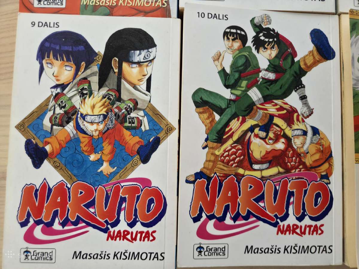 Naruto Manga 1-12 - nuotraukos Nr. 4