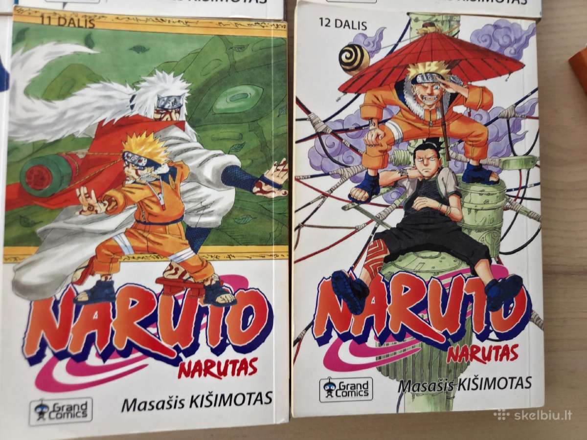 Naruto Manga 1-12 - nuotraukos Nr. 5