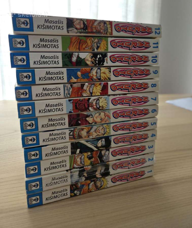 Naruto Manga 1-12 - nuotraukos Nr. 7