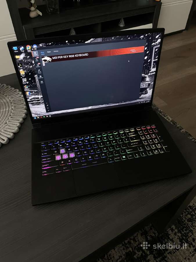 Msi Thin 17 žaidimų kompiuteris - nuotraukos Nr. 2