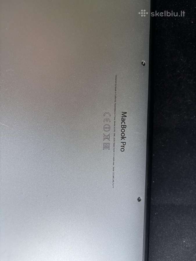 MacBook Pro A1502 - nuotraukos Nr. 9