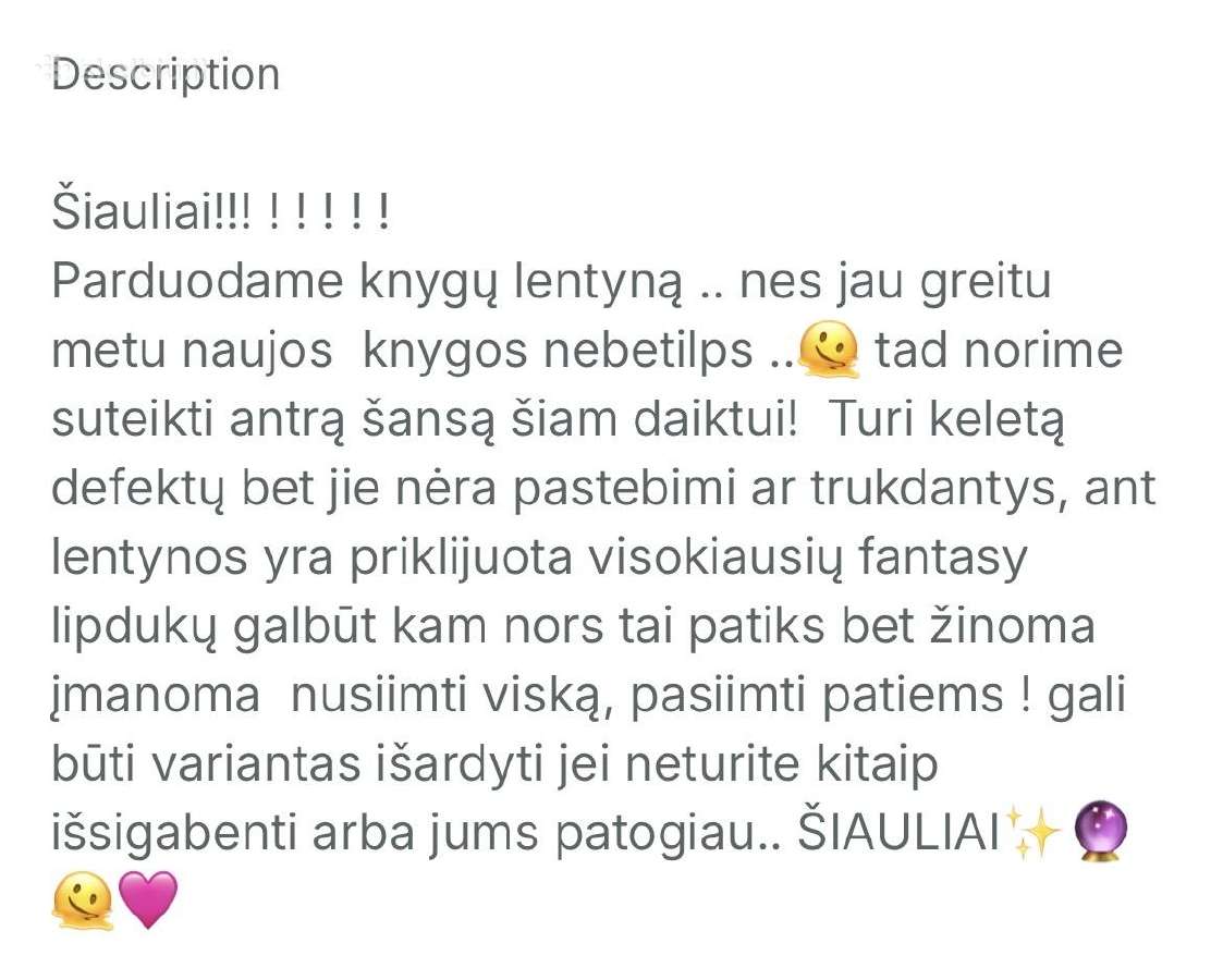 Knygų lentyna - nuotraukos Nr. 6