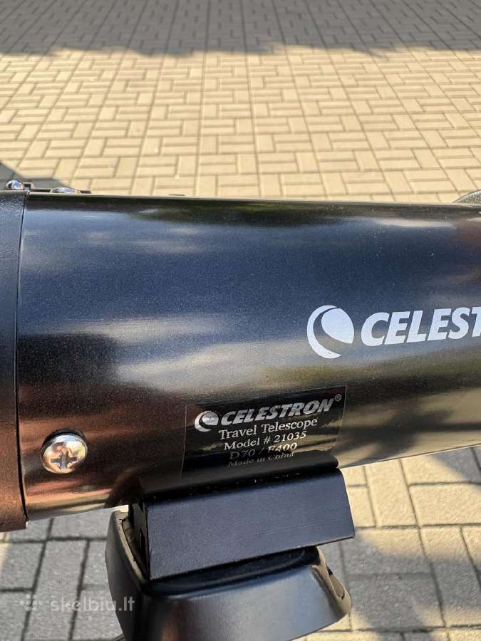 Celestron D70 F400 teleskopas - nuotraukos Nr. 8