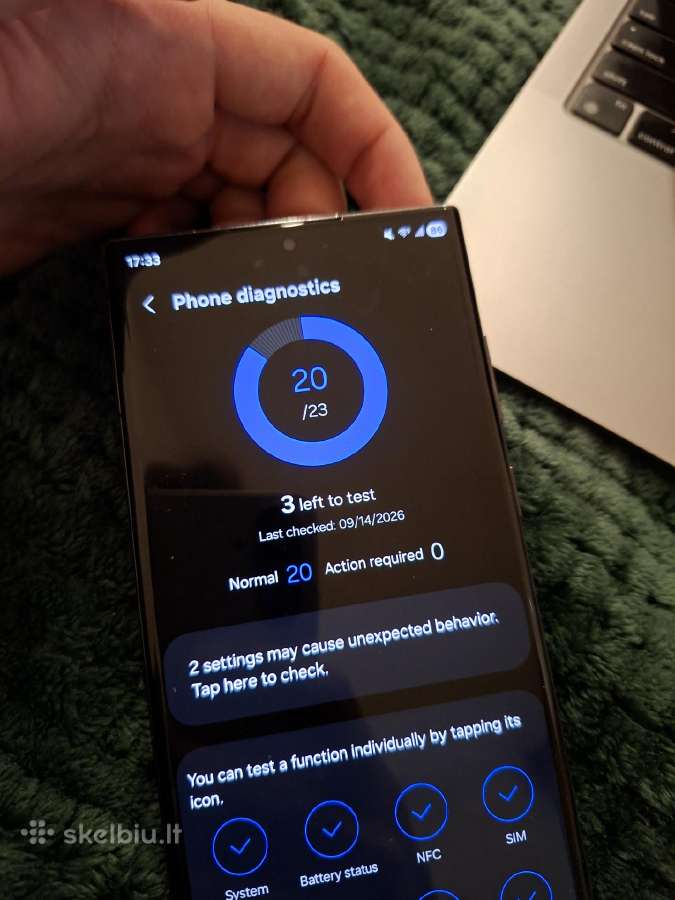 S22 Ultra 8/128 Snapdragon versija - nuotraukos Nr. 13