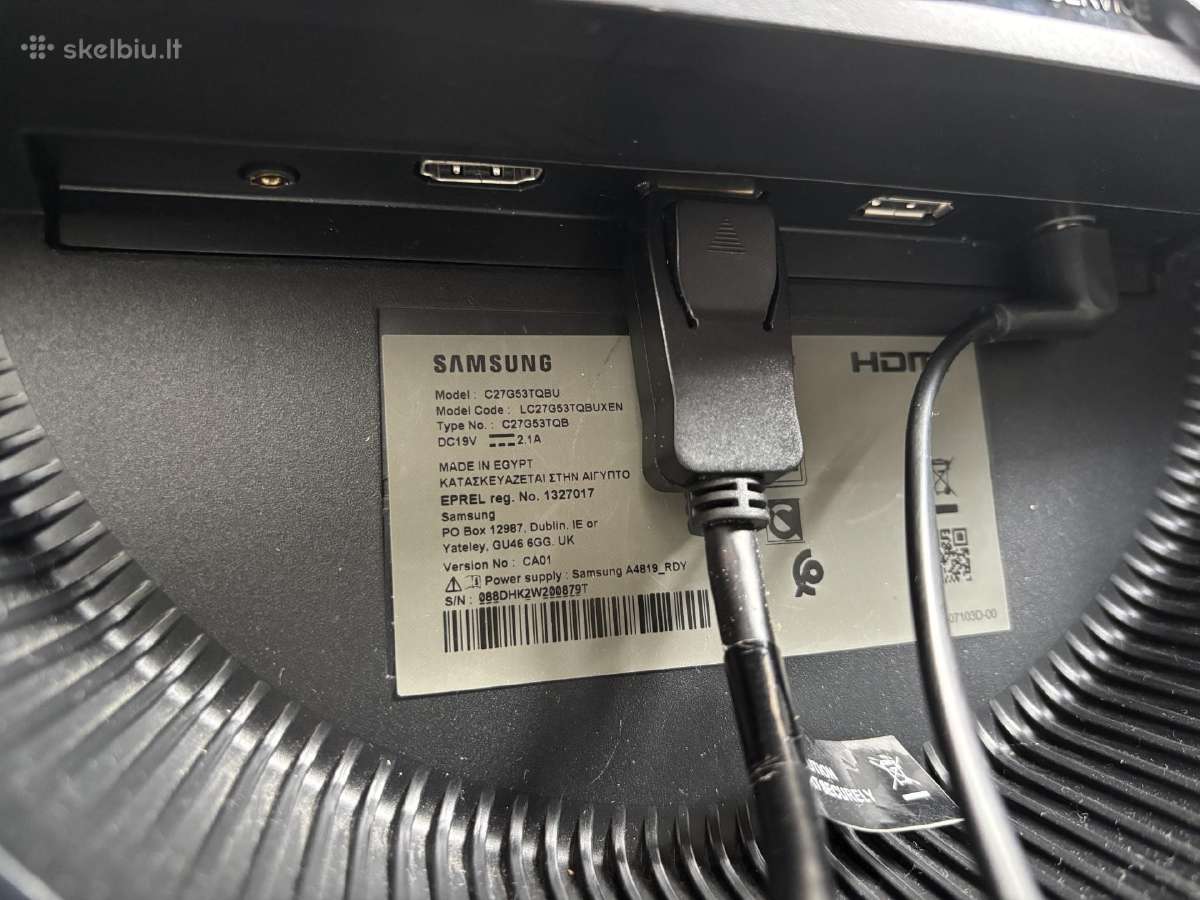 Samsung odyssey G5 - nuotraukos Nr. 2
