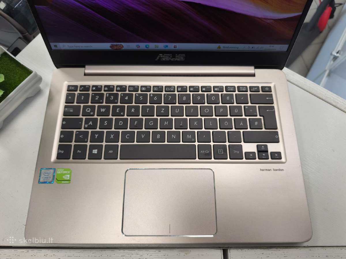 Asus Ux410u Gt940mx / 8gb RAM / 256gb SSD +1tb HDD - nuotraukos Nr. 2