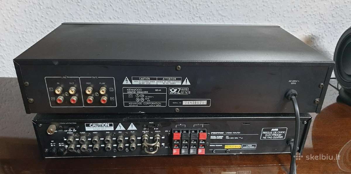Proton 520 Kenwood Ge 46 - nuotraukos Nr. 2