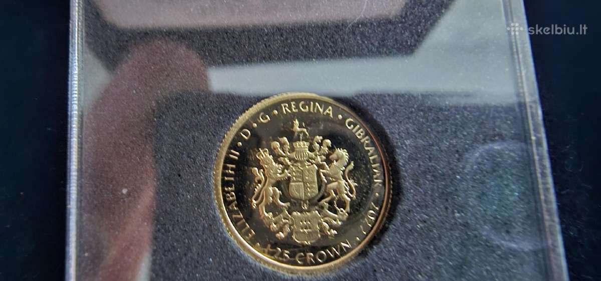 2022 1/25 crown 0.5gr Au 999 - nuotraukos Nr. 2