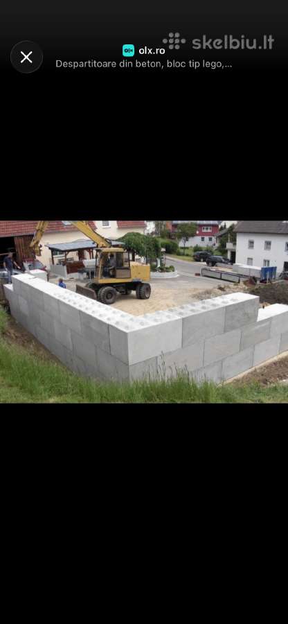 Lego Betoniniai Blokai - nuotraukos Nr. 3