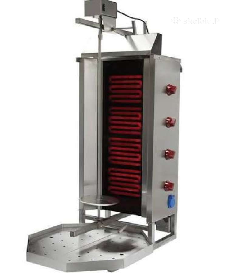 Elektrinis kebabų kepimo grilis 3 E Ozti - nuotraukos Nr. 2