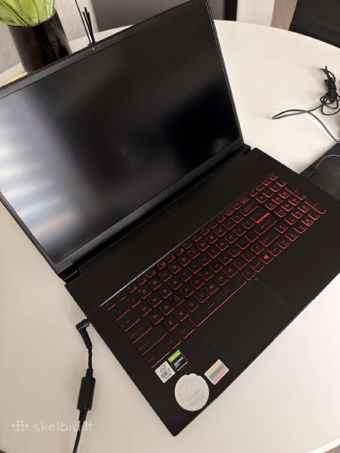 Msi Gf75 17.3 / i7-10750h / Gtx 1650 Ti (4G) - nuotraukos Nr. 2