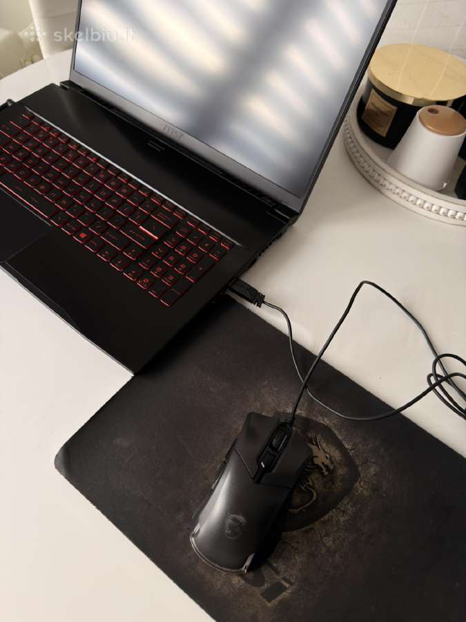 Msi Gf75 17.3 / i7-10750h / Gtx 1650 Ti (4G) - nuotraukos Nr. 3