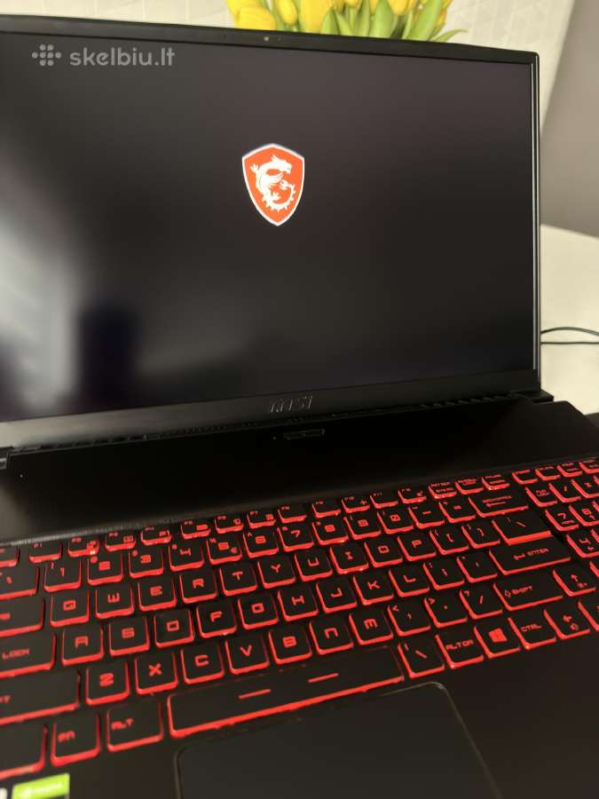 Msi Gf75 17.3 / i7-10750h / Gtx 1650 Ti (4G) - nuotraukos Nr. 4