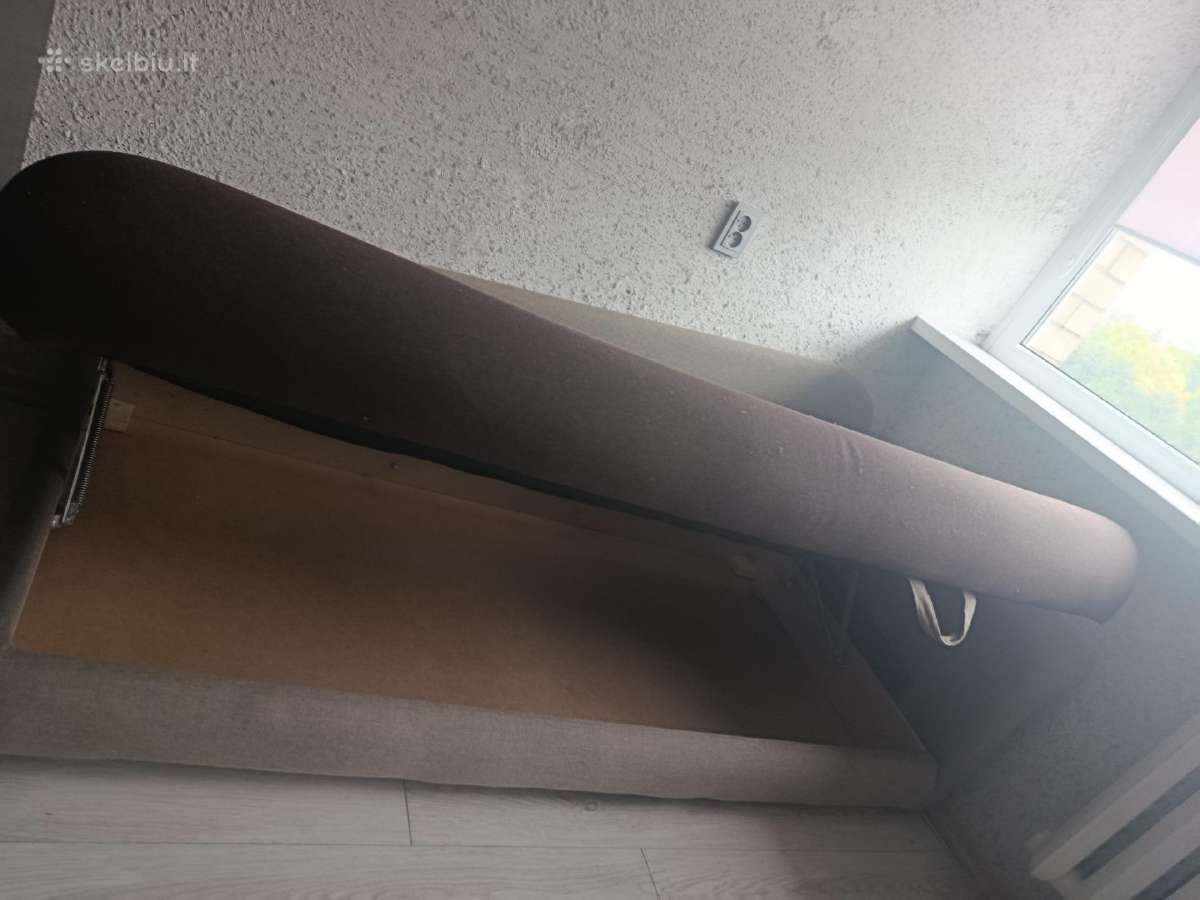 Lova mažai naudota plotis 90 cm ilgis 210 - nuotraukos Nr. 2