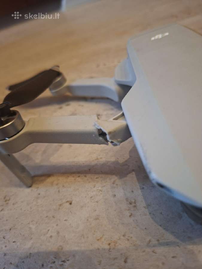 Dji Mavic Mini Fly More Combo Sugadintas – dalims - nuotraukos Nr. 2
