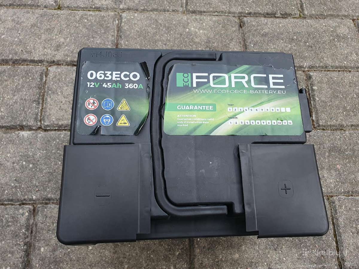 Akumuliatorius Eco Force 063eco 45 ah 360 a - nuotraukos Nr. 4