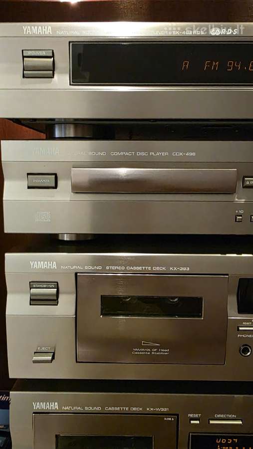 Yamaha vintage Hifi audio - nuotraukos Nr. 4
