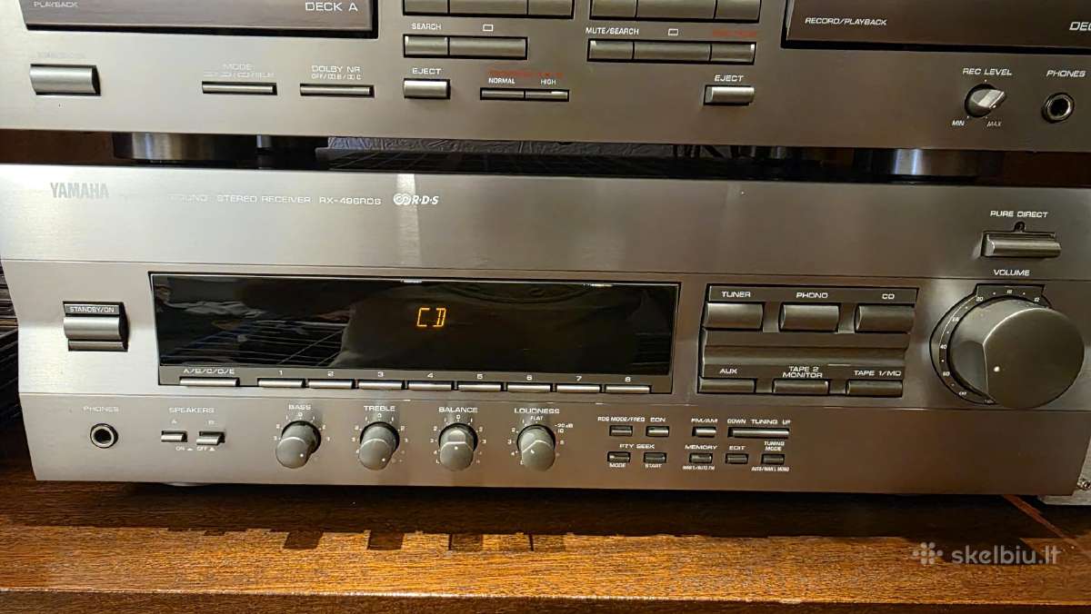 Yamaha vintage Hifi audio - nuotraukos Nr. 5