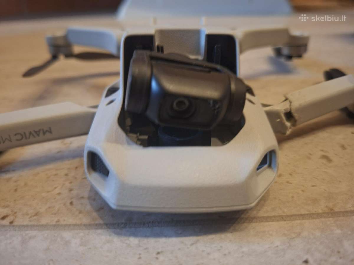 Dji Mavic Mini Fly More Combo Sugadintas – dalims - nuotraukos Nr. 5