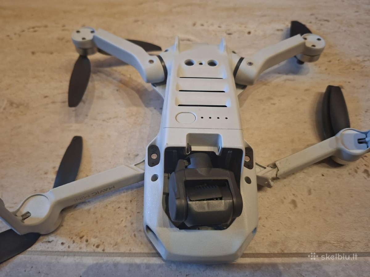 Dji Mavic Mini Fly More Combo Sugadintas – dalims - nuotraukos Nr. 6