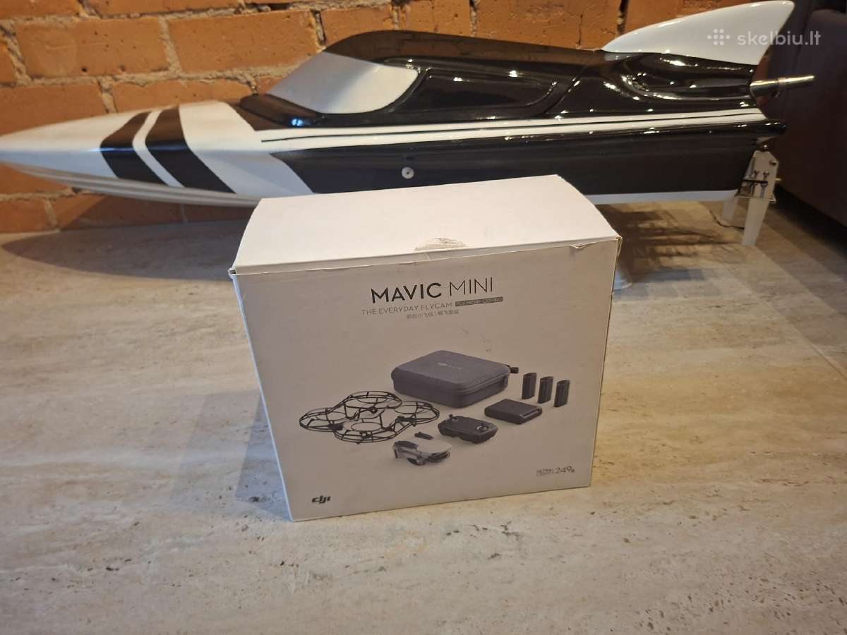 Dji Mavic Mini Fly More Combo Sugadintas – dalims - nuotraukos Nr. 8