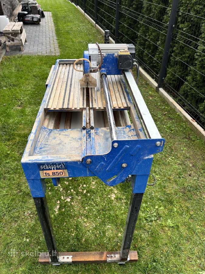 Plyteliu pjaustymo stakles Scheppach fs850 - nuotraukos Nr. 3