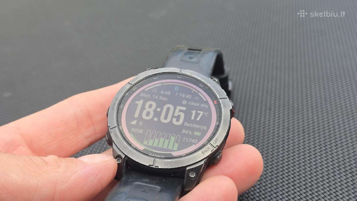 Garmin fenix 7 solar - nuotraukos Nr. 4