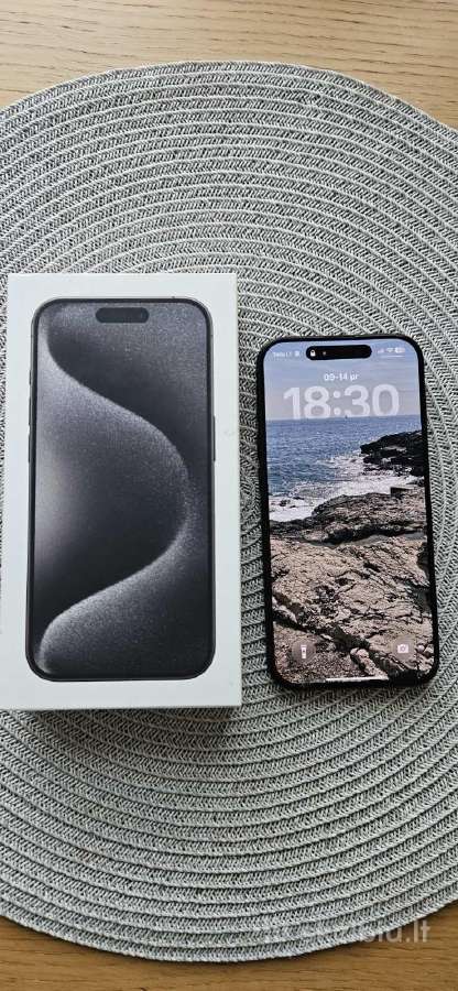 iPhone 15pro 128gb - nuotraukos Nr. 2