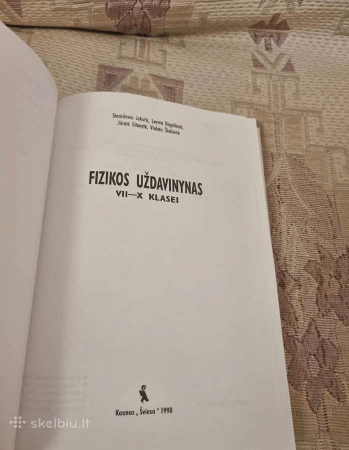 Fizikos uždavinynas 7- 10 klasei - nuotraukos Nr. 3