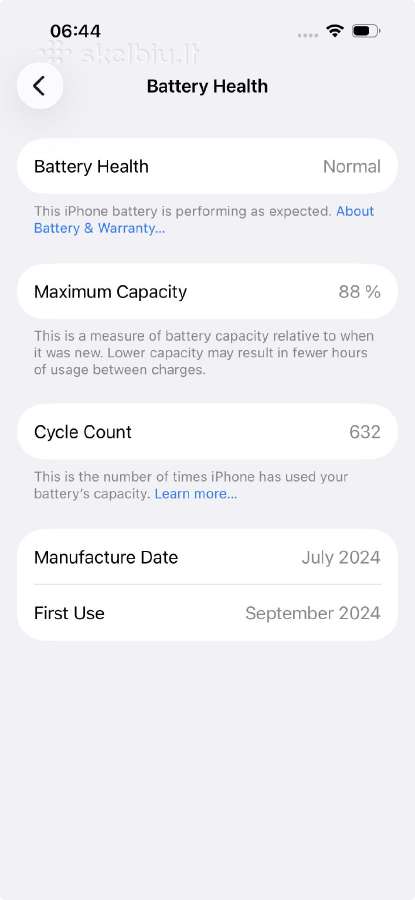iPhone 15 Pro 128 GB – labai geros būklės - nuotraukos Nr. 6