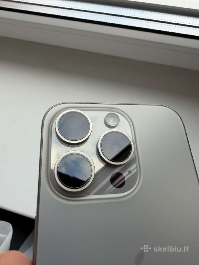 iPhone 15 Pro 128gb Natural Titanium - nuotraukos Nr. 4