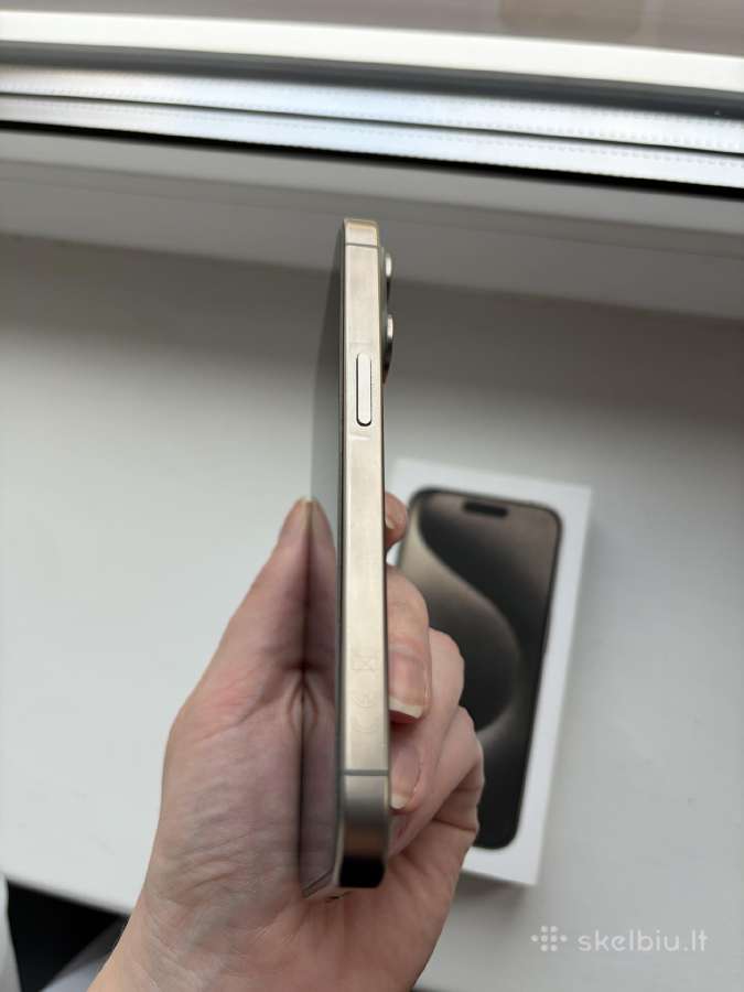 iPhone 15 Pro 128gb Natural Titanium - nuotraukos Nr. 8