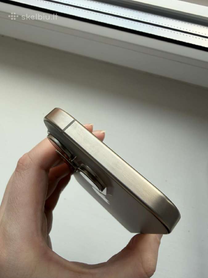 iPhone 15 Pro 128gb Natural Titanium - nuotraukos Nr. 9