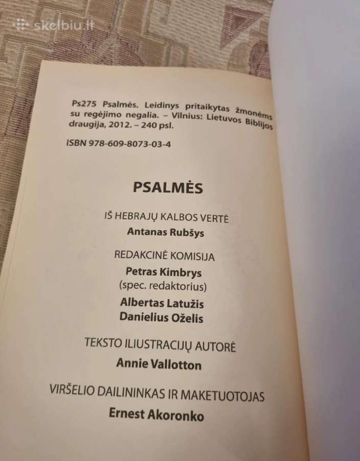 Psalmės - nuotraukos Nr. 6