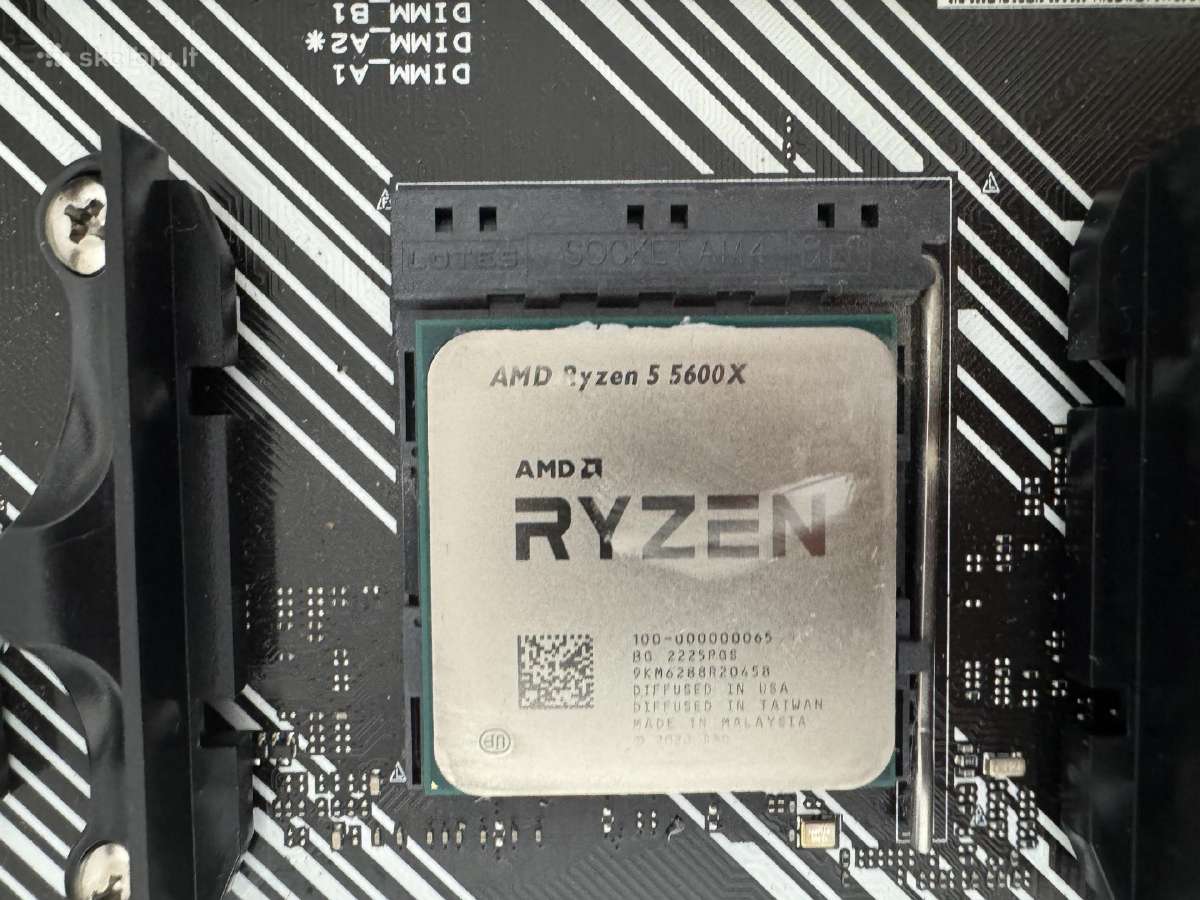 Cpu+mobo (5600x + b550m) - nuotraukos Nr. 2