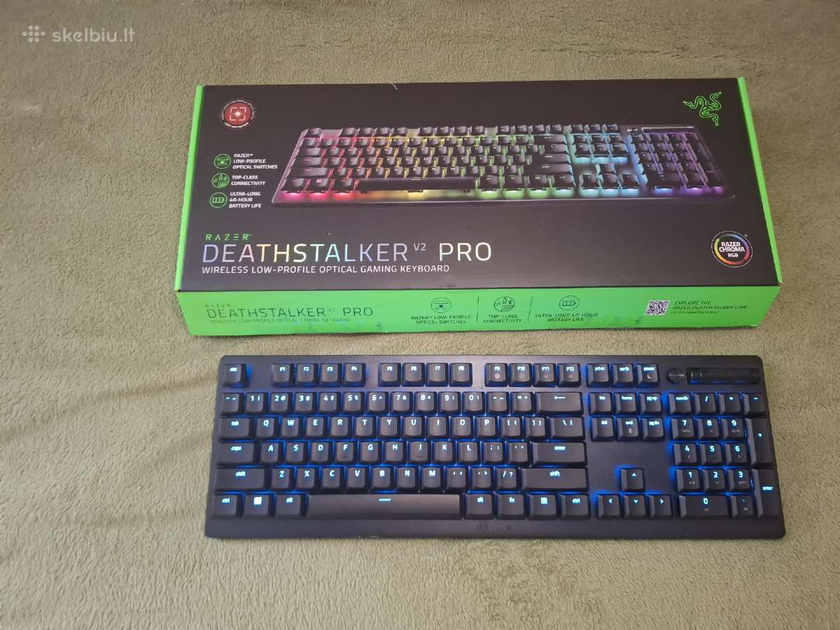 Razer Deathstalker V2 pro - nuotraukos Nr. 2