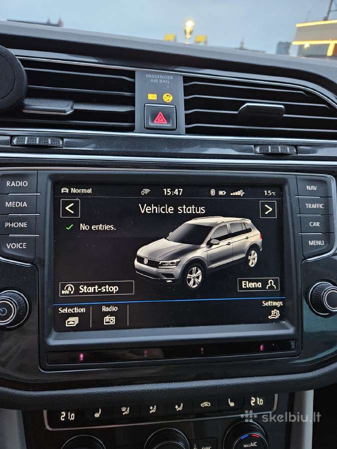 VW Tiguan 2.0 Tsi 132 kw 4motion Dsg LED - nuotraukos Nr. 9