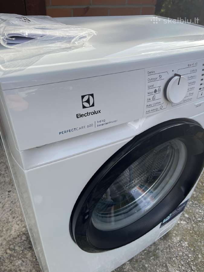 Skalbimo mašina Electrolux 6kg 38cm gylis! - nuotraukos Nr. 3