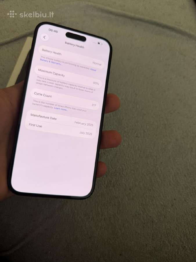 iPhone 16 plus - nuotraukos Nr. 5