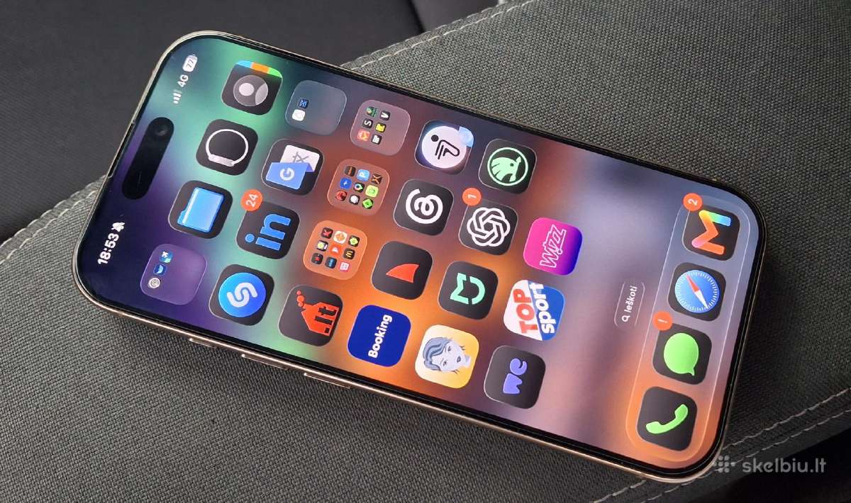 Apple iPhone 16 Pro 256gb - nuotraukos Nr. 3
